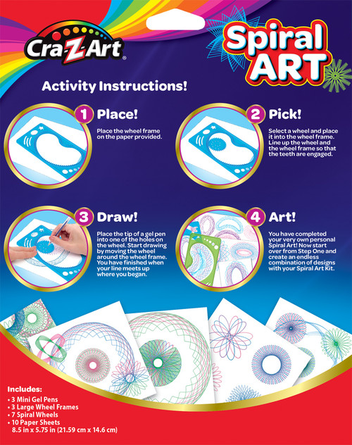 4 Pack - Cra-Z-Art Spiral Art Kit- - 12422N4 4 Pack - Cra-Z-Art Spiral Art Kit- - 12422N4