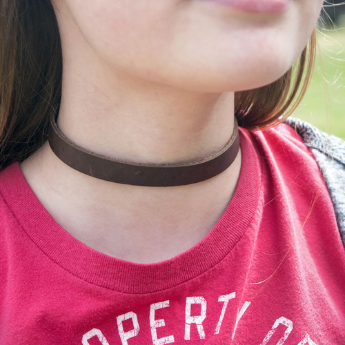 Realeather(R) Crafts Cowhide Leather Strip 1/2"X36"-Brown - SS0536-02 Realeather(R) Crafts Cowhide Leather Strip 1/2"X36"-Brown - SS0536-02