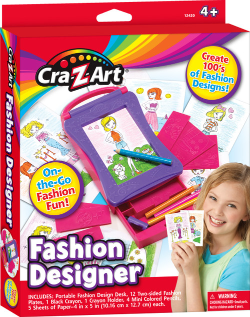 4 Pack - Cra-Z-Art Fashion Designer Kit- - 12420N4