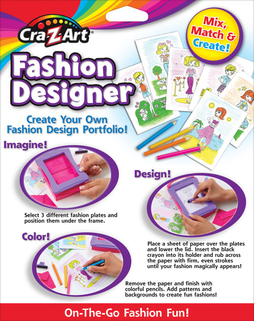 4 Pack - Cra-Z-Art Fashion Designer Kit- - 12420N4 4 Pack - Cra-Z-Art Fashion Designer Kit- - 12420N4