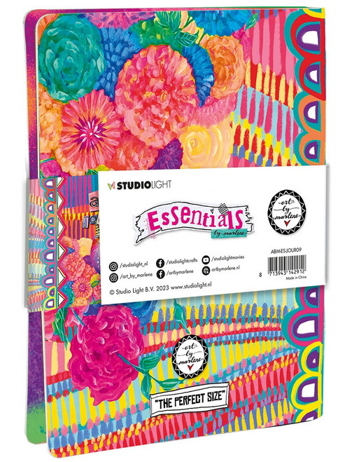Art By Marlene Essentials Journal 7.48" X 9.84"-Nr. 09, Perfect Size - ABMJOUR9