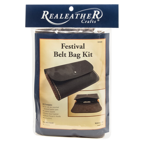 Realeather(R) Crafts Festival Belt Bag Kit- - C4320-02 - 870192014808