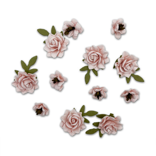 49 And Market Florets Paper Flowers-Taffy 49FMF-40391