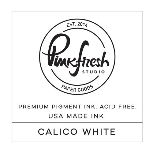 3 Pack Pinkfresh Studio Mini Ink Cube-Calico White PFHIC014 - 736952881755