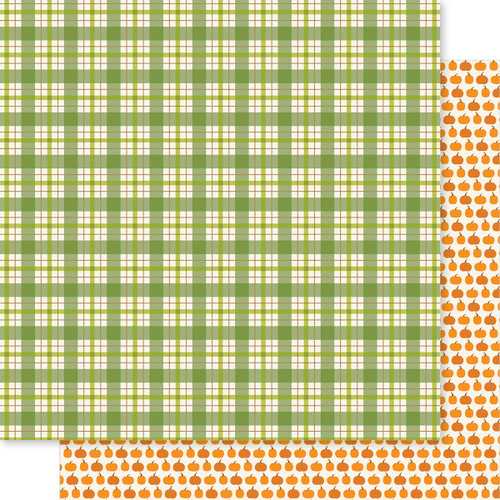 25 Pack One Fall Day Double-Sided Cardstock 12"X12"-Pick A Pumpkin BBOFD12-2792 - 819812015405