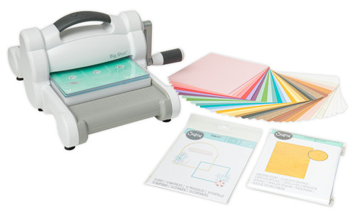 Sizzix Big Shot Starter Kit-White W/Gray 666175