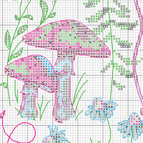 Dimensions Counted Cross Stitch Kit 16" Long-Woodland Magic Stocking 16 Count - 70-35430 Dimensions Counted Cross Stitch Kit 16" Long-Woodland Magic Stocking 16 Count - 70-35430