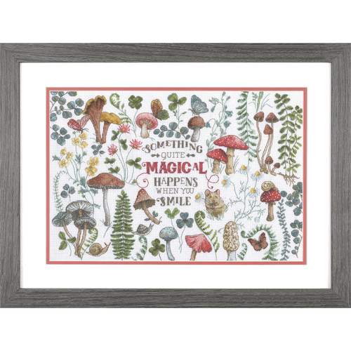 Dimensions Counted Cross Stitch Kit 16" Long-Woodland Magic Stocking 16 Count - 70-35430 Dimensions Counted Cross Stitch Kit 16" Long-Woodland Magic Stocking 16 Count - 70-35430