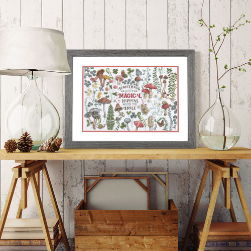 Dimensions Counted Cross Stitch Kit 16" Long-Woodland Magic Stocking 16 Count - 70-35430 Dimensions Counted Cross Stitch Kit 16" Long-Woodland Magic Stocking 16 Count - 70-35430