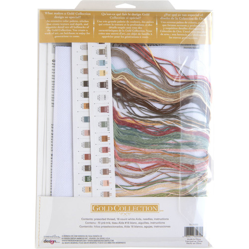 Dimensions Counted Cross Stitch Kit 16" Long-Woodland Magic Stocking 16 Count - 70-35430 Dimensions Counted Cross Stitch Kit 16" Long-Woodland Magic Stocking 16 Count - 70-35430