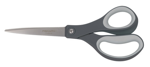 Fiskars Everyday Softgrip Titanium Scissors 8"-Gray - 1067265