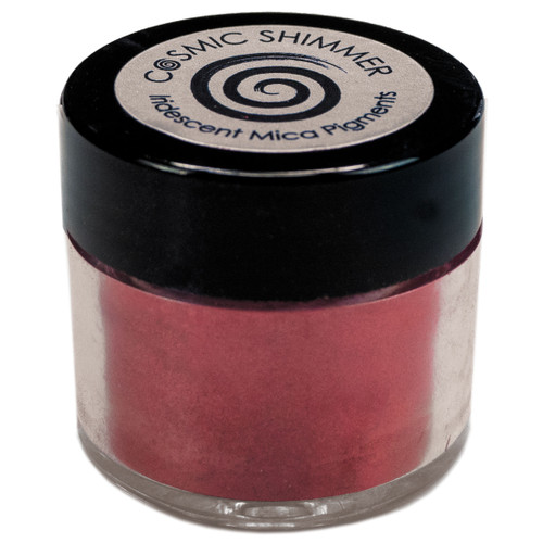 Cosmic Shimmer Iridescent Mica Pigment 20ml-Ruby Flame CSIMP-RUBY - 5055260927852