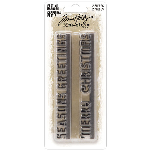 Tim Holtz Idea-Ology Festive Marquee-2/Pkg - TH94357 - 040861943573