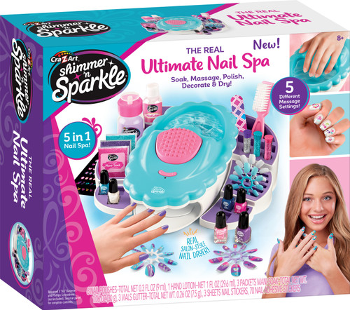 Cra-Z-Art Shimmer 'N Sparkle All in One Hand & Nail Spa655062
