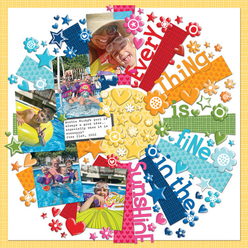 Bella Blvd Bella Besties Letter Scramble Alpha Stickers-McIntosh - BBSCS-2773