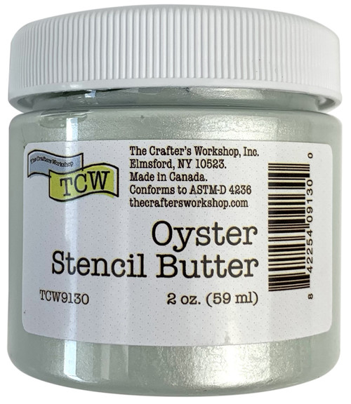 Crafter's Workshop Stencil Butter 2oz-Oyster TCWSB2OZ-9130 - 842254091300