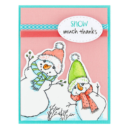 Stampendous Clear Stamp Set-FransFormer Snowy Friends STP218