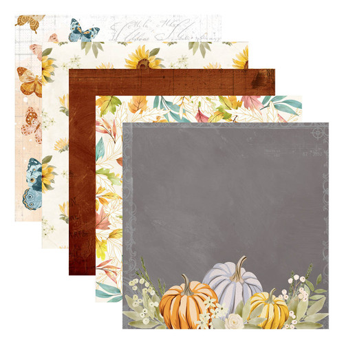 Spellbinders Paper Pad 6"X6"-Serenade Of Autumn SCS307