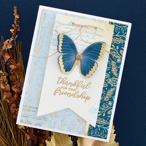 Spellbinders Dimensional Stickers-Autumn Butterfly SCS310