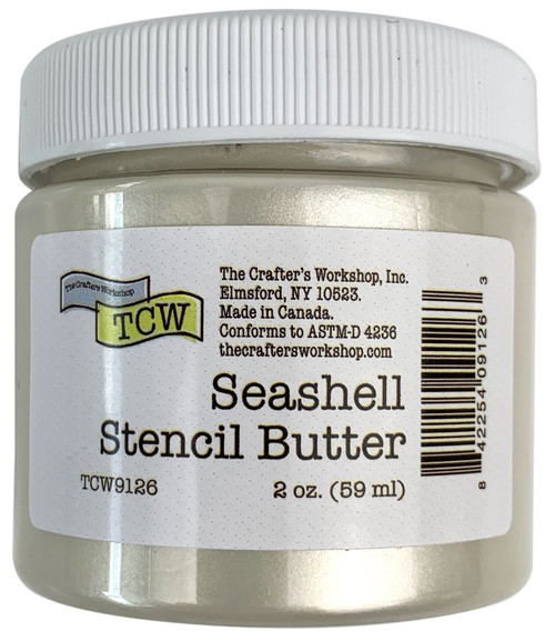 3 Pack Crafter's Workshop Stencil Butter 2oz-Seashell TCWSB2OZ-9126 - 842254091263