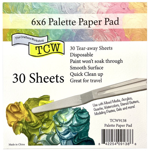 Crafter's Workshop Palette Paper Pad-30 Sheets TCW9138 - 842254091386