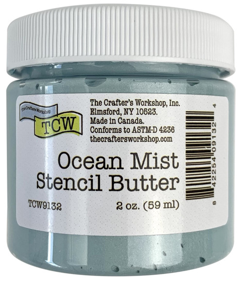 3 Pack Crafter's Workshop Stencil Butter 2oz-Ocean Mist TCWSB2OZ-9132 - 842254091324