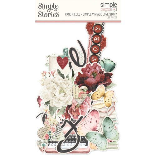 Simple Stories Simple Pages Page Pieces-19/Pkg VLO21436 - 810112386936