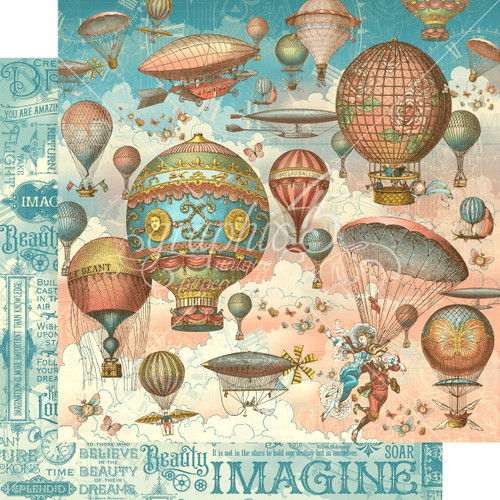 Graphic 45 Collector's Edition Pack 12"X12"-Imagine G4502722
