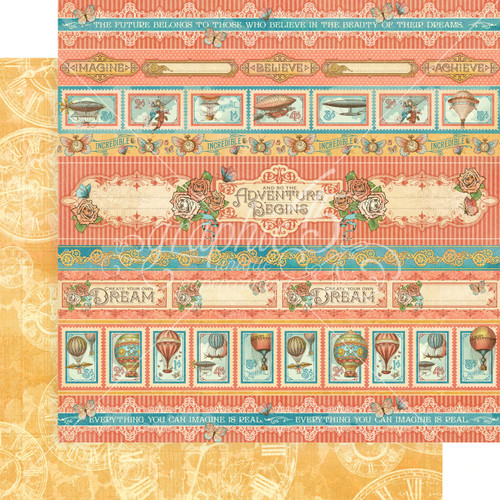 Graphic 45 Collector's Edition Pack 8"X8"-Imagine - G4502723 Graphic 45 Collector's Edition Pack 8"X8"-Imagine - G4502723