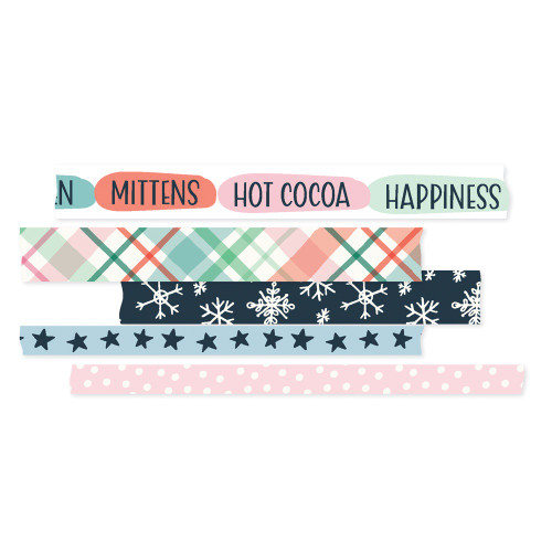 Winter Wonder Washi Tape-5/Pkg - WNW21228