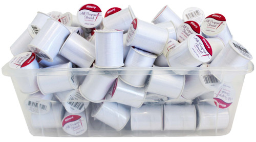 Allary All Purpose Sewing Thread (bulk) 144/Pkg-White 4856-11B - 750557856116