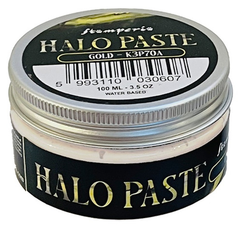 Stamperia Halo Paste 100ml-Gold K3P70-A - 5993110030607