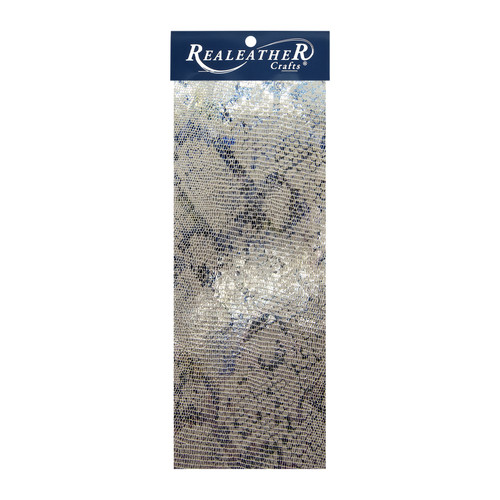 Realeather(R) Crafts Printed Leather Trim 9"X3"-Cosmic Reptile - C0903520 - 870192014891