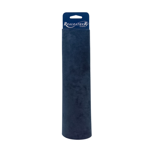 Realeather(R) Crafts Suede Leather Trim 8.5"X11"-Cadet Blue - SS0811-2052 - 870192014877