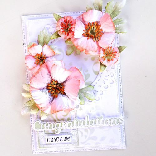 Elizabeth Crafts Clear Stamps-Flower Centers ECCS330