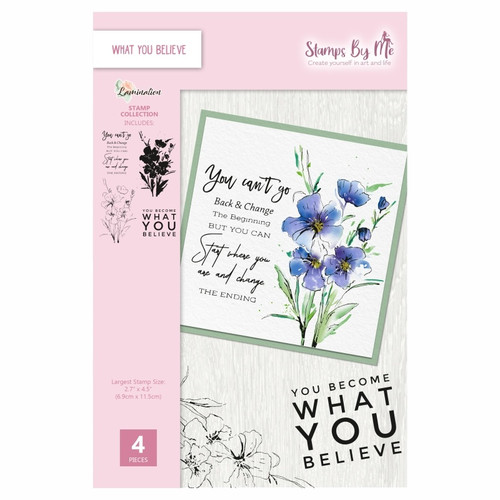 Stamps By Me Stamp Set 5"X7"-What You Believe 150622D - 5056406007162