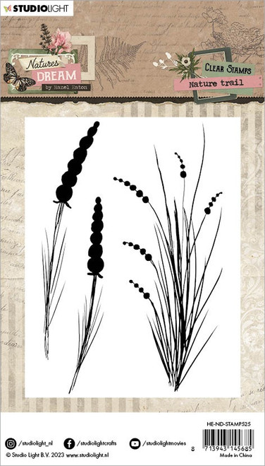 Studio Light HEN Natures Dream Clear Stamp-Nr. 525, Nature Trail DTAMP525