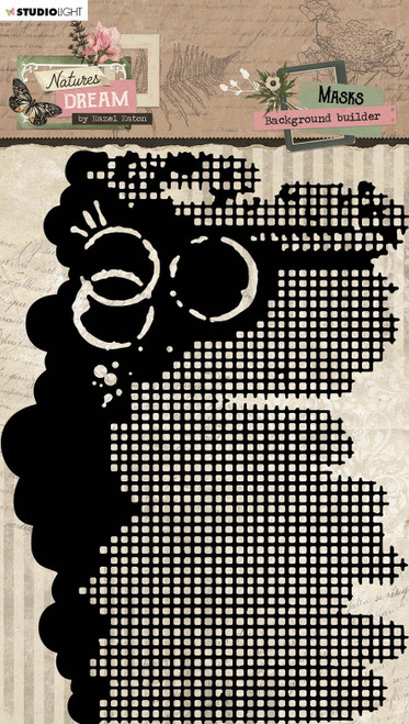 Studio Light HEN Natures Dream 5.9"X8.25" Stencil-Nr. 239, Background Builder - DMASK239 - 8713943145814 Studio Light HEN Natures Dream 5.9"X8.25" Stencil-Nr. 239, Background Builder - DMASK239 - 8713943145814
