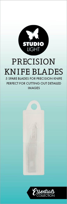 Studio Light Precision Knife Spare Blades 5/Pkg-Nr. 01 - OKNIFE02 - 8713943147108