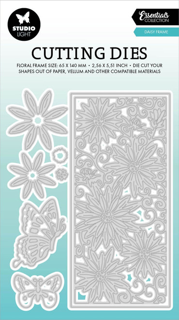 Studio Light Essentials Cutting Die-Nr. 736, Daisy Frame - LESCD736 - 8713943147290 Studio Light Essentials Cutting Die-Nr. 736, Daisy Frame - LESCD736 - 8713943147290