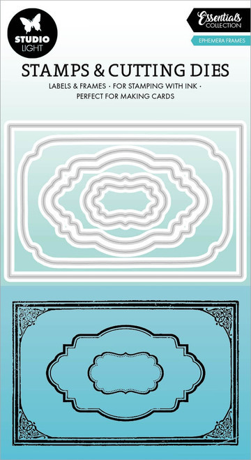 Studio Light Essentials Cutting Dies-Nr. 69, Ephemera Frames - LESSCD69 - 8713943146606 Studio Light Essentials Cutting Dies-Nr. 69, Ephemera Frames - LESSCD69 - 8713943146606
