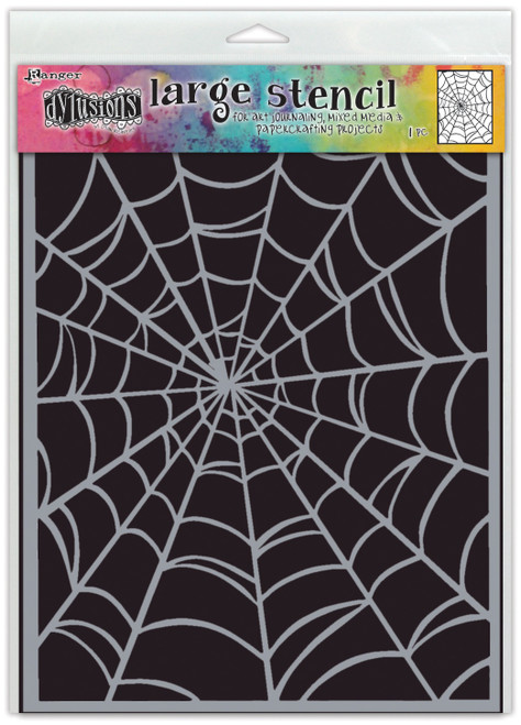 Dyan Reaveley's Dylusions Stencils 9"X12"-Webs DYSL-85102 - 789541085102