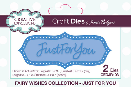 Creative Expressions Craft Dies By Jamie Rodgers-Just For You Fairy Wishes CEDJR103 - 5055305985236