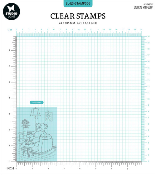 2 Pack - Studio Light Clear Stamp By Laurens-Nr. 566, Feel Better Soon - STAMP566 2 Pack - Studio Light Clear Stamp By Laurens-Nr. 566, Feel Better Soon - STAMP566