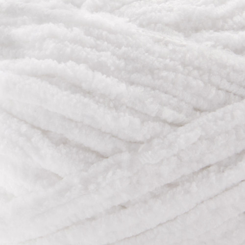 3 Pack - Premier Basix Chenille Brights Yarn-White - 2126-01