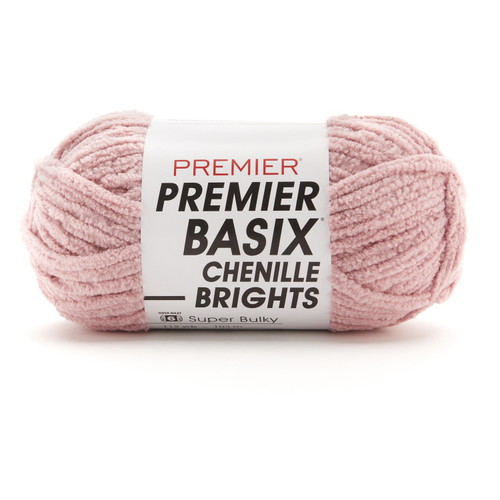 3 Pack Premier Basix Chenille Brights Yarn-Blush 2126-17 - 840166828755