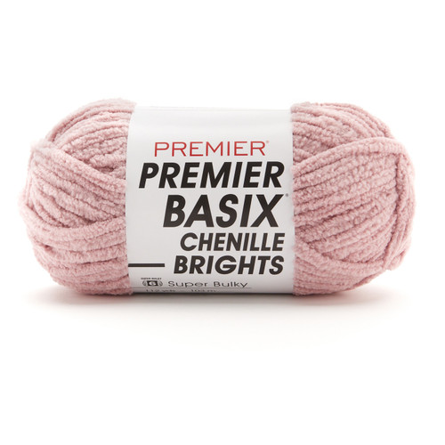 3 Pack - Premier Basix Chenille Brights Yarn-Blush - 2126-17 - 840166828755 3 Pack - Premier Basix Chenille Brights Yarn-Blush - 2126-17 - 840166828755