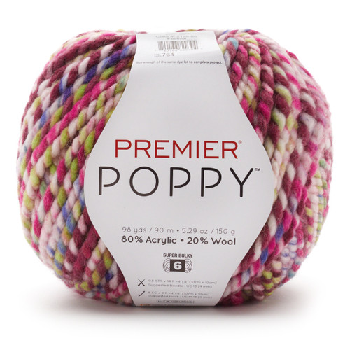 3 Pack Premier Poppy Yarn-Festival 2128-05 - 840166829394