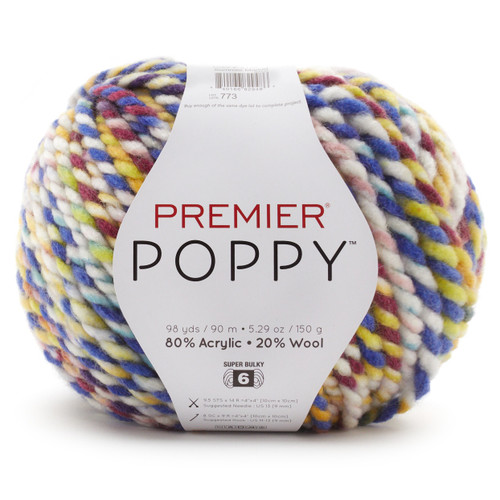 3 Pack Premier Poppy Yarn-Summer Market 2128-14 - 840166829486