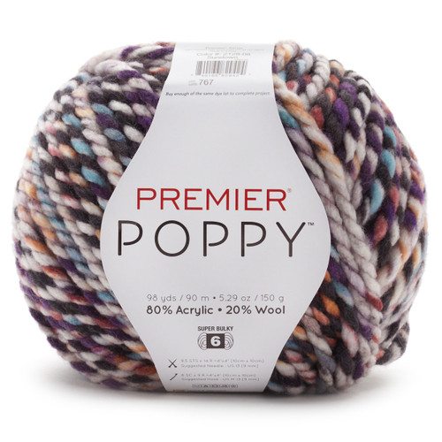 3 Pack Premier Poppy Yarn-Sundown 2128-08 - 840166829424